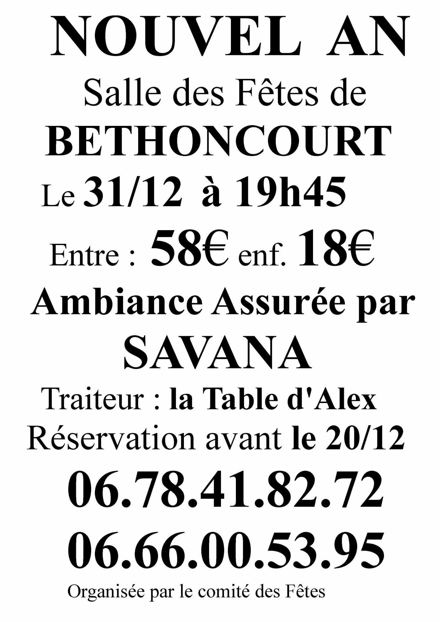 Nouvel An 2024 - Mairie de Bethoncourt - Site officiel de la commune